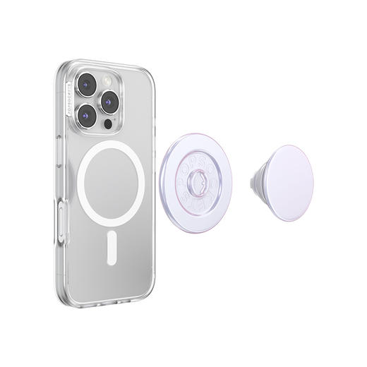 【光的舞会】纯净光晕·MagSafe圆啪嗒 MAGSAFE磁吸手机气囊支架 Round圆啪嗒系列 镭射 商品图3
