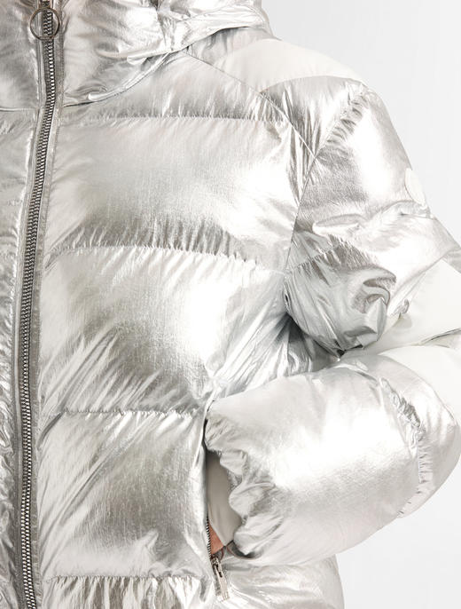Fusalp - CHARLOY METAL - Metallic Silver - 女装 - 滑雪夹克 - 金属银 商品图6