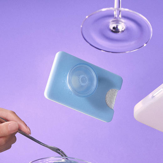 【光的舞会】偏光蓝·MagSafe卡包 WALLET卡包 Wallet of Magsafe磁吸卡包系列 蓝色 商品图1