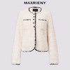 【宫廷巴洛克-商场同款】MAXRIENY羊羔绒肌理小香外套女24冬新款(货号:MC85JA598) 商品缩略图4