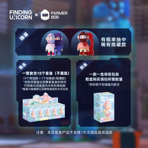 FARMER BOB 次世代1-相素全宇宙系列盲盒 商品图4
