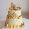 【双层金福爷爷】叮当祝寿蛋糕-鲜果奶油蛋糕 商品缩略图0