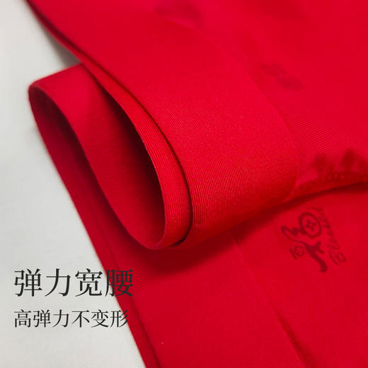 皇家丽美男士红运内裤 68S 天丝桑蚕丝里裆 裸感贴合弹力宽腰红运聚福气平角裤DKN1263&DKN1265 商品图4