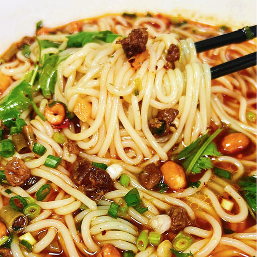 状元嫂 肉酱米线350克/袋  鲜香软滑 肉酱香浓 正宗徐州风味美食 方便速食 72小时发货 商品图4