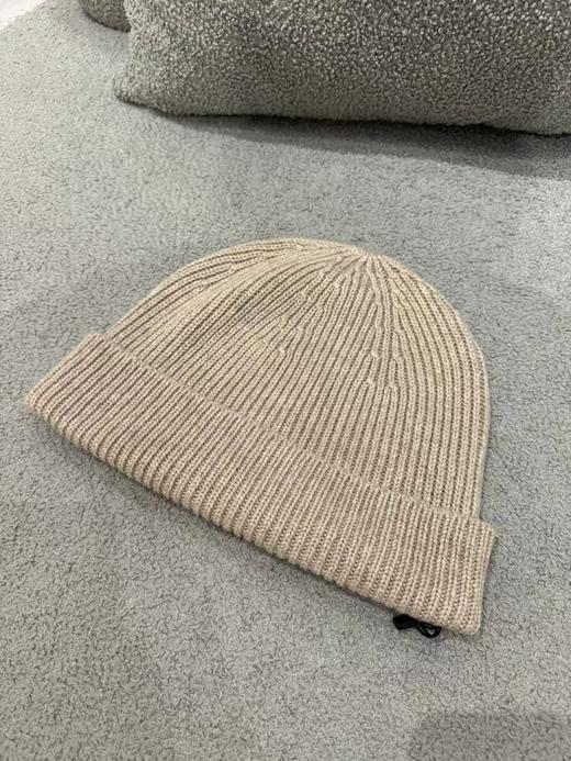 Yves Salomon - HAT KNITWEAR - SHORTBREAD - 配件 - 毛线帽 - 酥饼色 商品图0