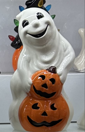 万圣-幽灵抱南瓜