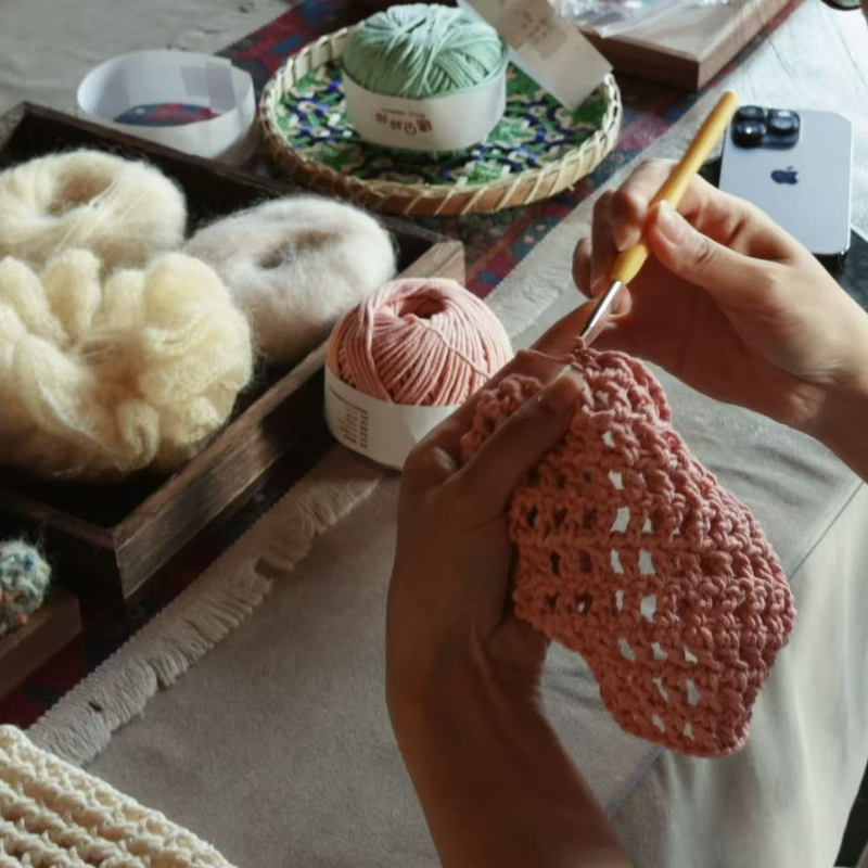 手工钩织教学体验——私教课