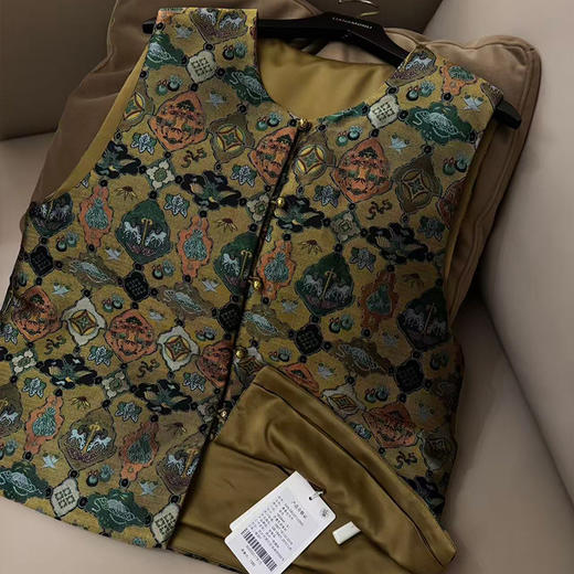 【预售7天】良木礼桑蚕丝马甲（D25102560） 商品图0