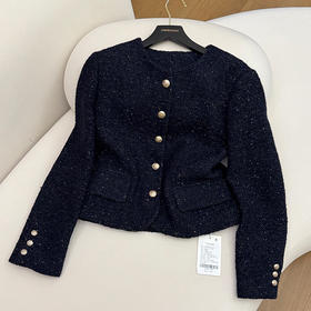 【预售7天】绵羊毛小香外套（D25102719）