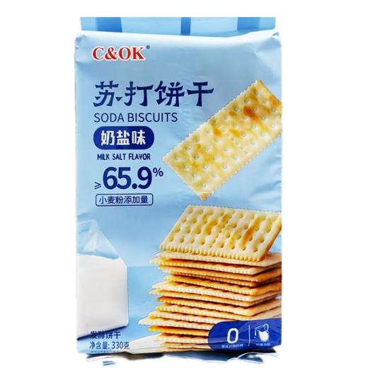 330克C&OK奶盐味苏打饼干 商品图0