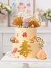 【双层金福祝寿】叮当祝寿蛋糕-鲜果奶油蛋糕 商品缩略图0