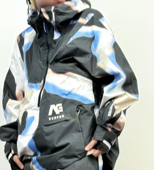 25/26BURTON雪服AG GR 2L FLYRL JKT LARGE ACIDIC WTRCLR 商品图0