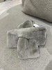 Yves Salomon - SCARF REX RABBIT - VANCOUVER - 配件 - 围脖 - 浅蓝灰 商品缩略图0