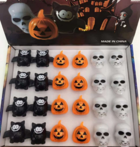 万圣-Halloween南瓜/幽灵戒指（混款）