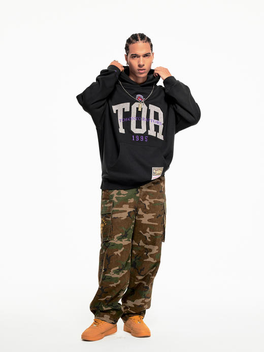 Mitchell&ness 多伦多猛龙黑色NEW VINTAGE连帽卫衣 商品图1