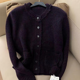 【预售7天】良木礼丝羊绒开衫（D25102829F）