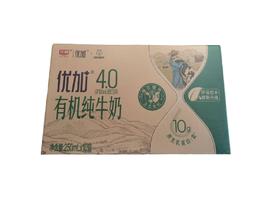 光明优加4.0有机纯牛奶250ml*10盒/箱(B13-00-04)