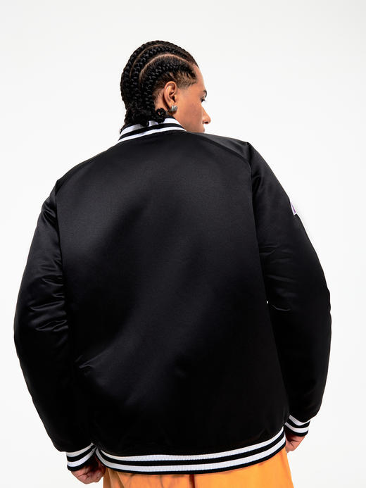 Mitchell&ness NEW VINTAGE夹克 NBA生活系列秋冬美式复古缎面夹克运动外套男 商品图2