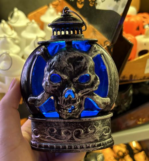 万圣-Halloween黑骷髅摆件 商品图0