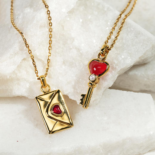 北京仓｜Goossens Paris-Talismans-金色 心之钥匙 项链［法国设计师］ 商品图8
