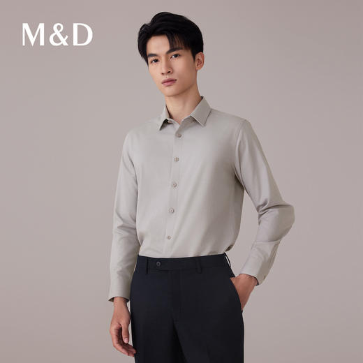 【名盾】梭织长袖衬衫MYCB31752A 商品图1