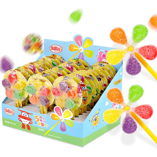 金稻谷五彩风车糖12g 商品图5