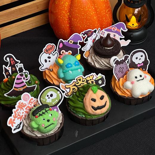 可爱鬼万圣节杯子蛋糕 商品图2