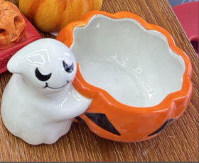 万圣-Halloween幽灵与南瓜