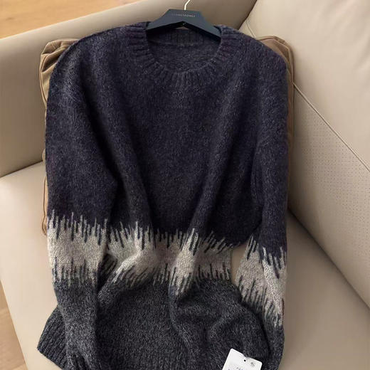 【预售7天】良木礼丝羊绒上衣（D25102826F） 商品图0