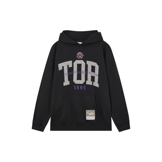 Mitchell&ness 多伦多猛龙黑色NEW VINTAGE连帽卫衣 商品图0