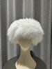 Yves Salomon - HEADBAND FOX - WHITE - 配件 - 头带 - 白色 商品缩略图0