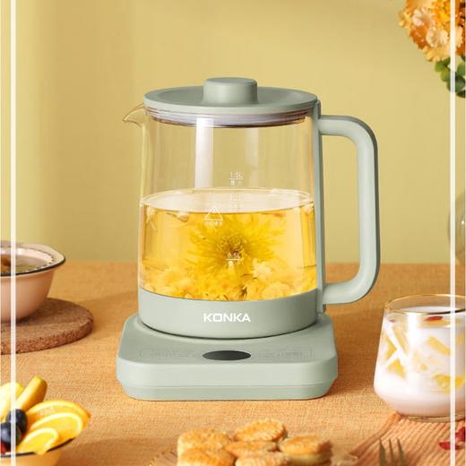 康佳（KONKA）高硼硅玻璃智能恒温养生壶1.5L  KYSH-1505-M 商品图1