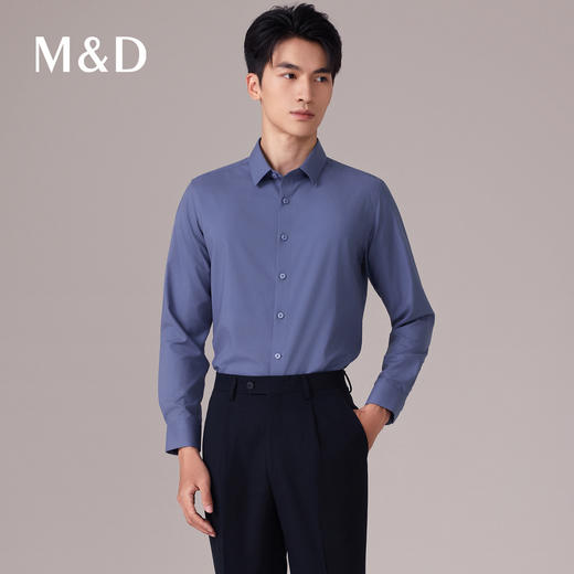 【名盾】梭织长袖衬衫MYCB31754A 商品图1