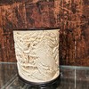 溪山行旅°猛犸牙雕笔筒 商品缩略图1