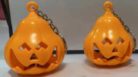 万圣-鬼脸南瓜挂件