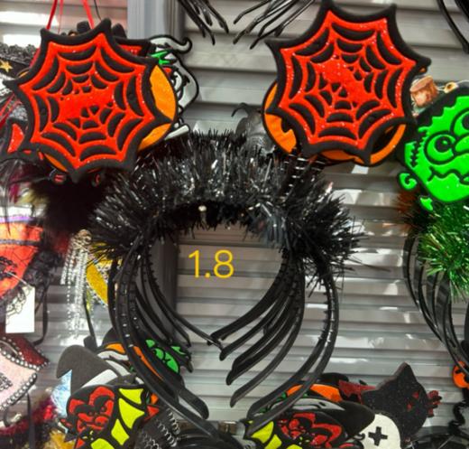 万圣-Halloween蜘蛛发箍（混款） 商品图0