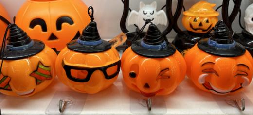 万圣-鬼叫表情南瓜手提灯 商品图0