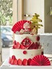 【双层祝寿万福如意】叮当祝寿蛋糕-鲜果奶油蛋糕 商品缩略图0