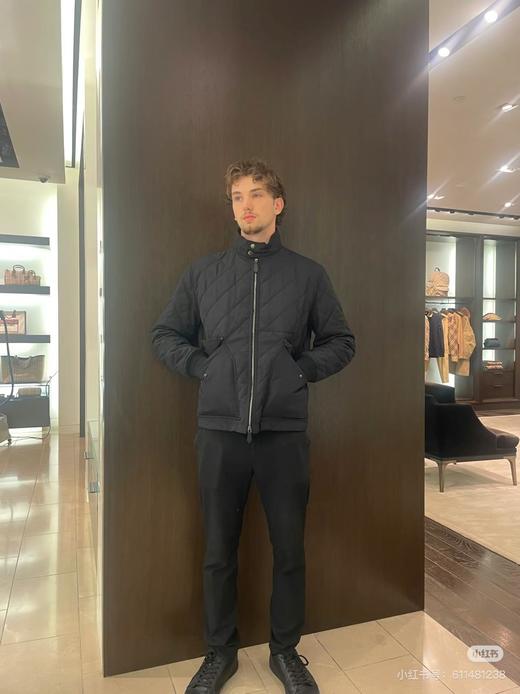 BUR新款男士内里格纹棉夹克 客供日本龙ding面料及填充棉 商品图8