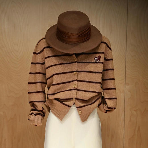 【特价不退不换】【预售7天】良木礼山羊绒开衫（D25102319F） 商品图4