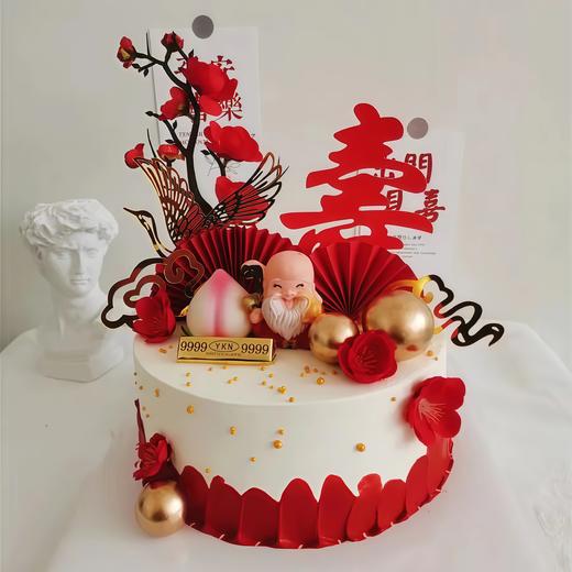 【祝寿蛋糕06】叮当CAKE祝寿蛋糕-鲜果奶油蛋糕8 商品图0