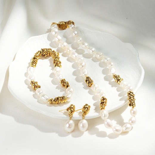 北京仓｜Goossens Paris-RIVIERA-巴洛克珍珠 项链［法国设计师］ 商品图3