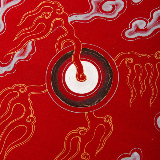 清代宫廷手绘龙纹御用宫绢 商品图11