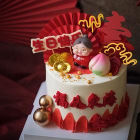 【祝寿蛋糕12】叮当CAKE祝寿蛋糕-鲜果奶油蛋糕8