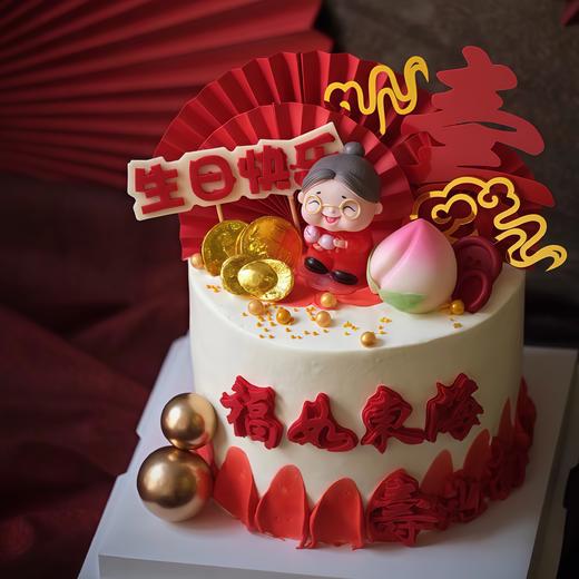 【祝寿蛋糕12】叮当CAKE祝寿蛋糕-鲜果奶油蛋糕8 商品图0