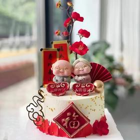 【祝寿蛋糕02】叮当CAKE祝寿蛋糕-鲜果奶油蛋糕8