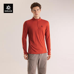 KAILAS凯乐石 XM2 男款半开胸美丽诺羊毛抓绒衣 KG2532116