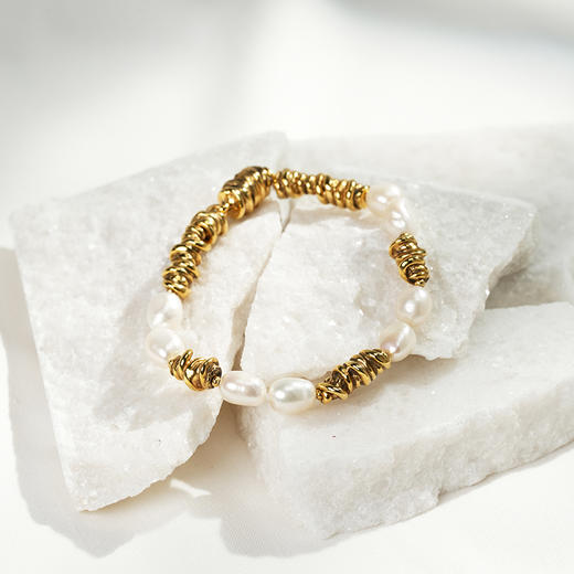 北京仓｜Goossens Paris-RIVIERA-淡水珍珠 手链［法国设计师］ 商品图0