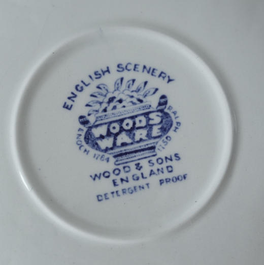 英国Wood&Sons青花瓷咖啡杯碟 商品图3