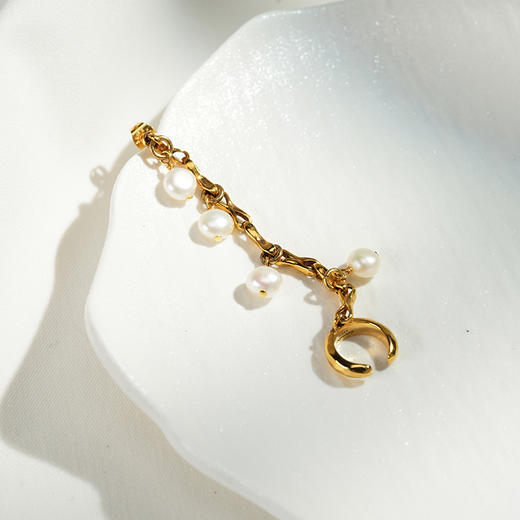 北京仓｜Goossens Paris-RIVIERA-淡水珍珠 耳廓夹［法国设计师］ 商品图1